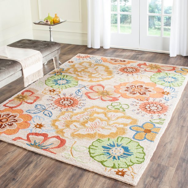 Safavieh Four Seasons Lisette Novelty Flowers Area Rug Or Runner