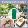 thumbnail image 4 of JilgTeok 2mm Thick Jute Rope, Jute Twine, Natural Hemp Rope, Heavy DutyJute Sisal String Cord Rope for DIY Arts Crafts, Gardening, Bundling, Decorating, Cat Scratching Post, Gift Wrapping(L:39.37in), 4 of 5