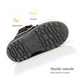 thumbnail image 2 of Dream Pairs Boys & Girls Winter Zip Snow Boots Outdoor Warm Waterproof Sport Snow Boot DUCKO BLACK Size 13, 2 of 6