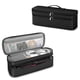 thumbnail image 1 of Estuche de viaje SITHON de doble capa para Shark FlexStyle/SmoothStyle, bolsa organizadora impermeable para Airwrap Styler, también compatible con el secador Revlon One-Step (solo bolsa) (negro), 1 of 5