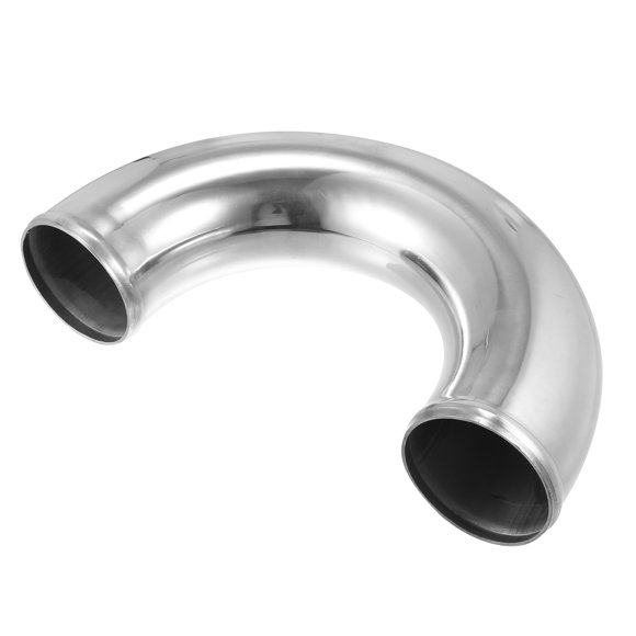 Car OD 1" Leg Length 4" Aluminum Alloy Tube Intercooler Pipe 180 Degree U Shape Bend Elbow Air Intake Tube