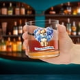 thumbnail image 4 of Chihuahua Proud Dad Happy Father's Day 11oz Whiskey Glass Mug Dog Lover Gifts Idea Whiskey Cocktail Glasses Cup - 02008, 4 of 5