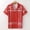 A-Red251, variant on Mens Polo Shirts Full Body Plaid Print Half Zip Placket Shirts Mens Spring Summer Vacation Daily Tops