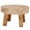 Khaki, variant on Eease Wooden Stool Display Stand for Plants - Decorative Round Wood Pedestal Pot Riser