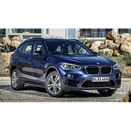 2015 BMW X1 Car - 12x18 Inch Laminated Poster - Stunning Detail and Bold Colors