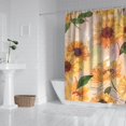 thumbnail image 2 of Waterproof Cute Sunflower Colorful Shower Curtain 72x72 Inch Boho Style Polyester Unique Shower Curtain for Bathroom Hotel Home Decor with 12 Plastic Hooks, 2 of 5