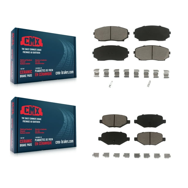 CMX Front Rear Ceramic Brake Pads Kit for Car Ford Edge Lincoln MKX KCX-100192