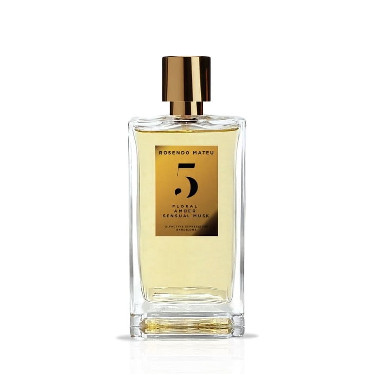 Rosendo Mateu Unisex No 5 Floral Amber Sensual Musk EDP Spray 3.4 
