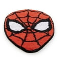 thumbnail image 4 of Spider-Man Kids Tufted Rug, 17" x 25", Cotton, Red, Marvel, 4 of 8