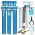 thumbnail image 3 of Campbell Ultrafiltration+ Whole House Water Filter System, Tankless, No Wastewater, Assembled in USA, Ideal for Families & Home Builders, Ensuring Safe Drinking Water for Your Home, 2.5”x 20”, 3 of 5