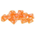 thumbnail image 6 of Colcolo 2x10pcs 10 Sided Dice D10 Polyhedral Dice for and Dragons Game Orange 2 Pcs, 6 of 8