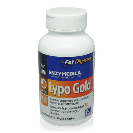 Lypo Gold Enzymes for Optimal Fat Digestion 120