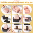 thumbnail image 4 of Kit de moldes para musubi YONGJUNG de 2 piezas con acero inoxidable, 4 of 7