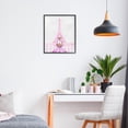 thumbnail image 3 of Stupell Industries Art Deco Pink Gown & Eiffel Tower Black Framed Giclee Art, 11 x 14, by Ziwei Li, 3 of 8