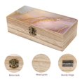 thumbnail image 3 of 7.9×2.3 In Wooden Boxes Durable Easy To Use Dustproof Prevent Slippery Delicate And Cabinet Lightpink White Gold Marble, 3 of 8