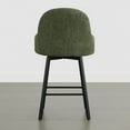 thumbnail image 5 of CHITA Swivel Upholstered Counter Bar Stool with Double-layer Cushion, 5 of 8