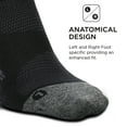 thumbnail image 4 of Feetures Elite Ultra Light Cushion Ankle Socks - Sport Sock with Targeted Compression - Black, S (1 Pair), 4 of 6