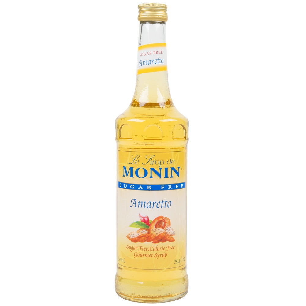 Monin Syrup - SUGAR FREE - Amaretto