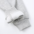 thumbnail image 3 of Lindbes DxhmoneyHX Boys Girls Two Pieces Set Unisex Kids Long Sleeve Pullover Sweatshirt Elastic Waist Shorts Pockets Solid Set, 3 of 5