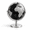 black-9", variant on 9" Black World Globe with Rotating Stainless Steel Stand for Home Office Decor