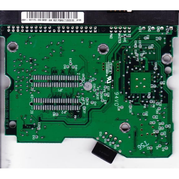 WD1200BB-98DWA0, 2061-001173-000 DCD1, WD IDE 3.5 PCB