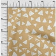 thumbnail image 2 of oneOone Cotton Poplin Light Brown Fabric Geometric Sewing Craft Projects Fabric Prints By Yard 56 Inch Wide, 2 of 4