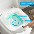 thumbnail image 3 of Electric Sitz Bath for Toilet Seat Bathroom Portable Bath Tub Basin for Soothes Cleanse, Postpartum, Hemorrhoids, Fits Most, 3 of 6