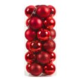 thumbnail image 2 of Bolas Navidad Reutilizables Irrompibles 4cm Del para Bodas 24 Uds. (rojo), 2 of 9