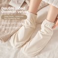 thumbnail image 2 of harmtty Sleep Socks Men Women Warm Home Socks Loose Fit Breathable Winter Socks with Elastic Cuffs for Bed Lounge Living Room, 2 of 8