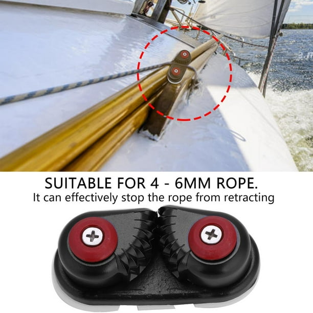 OTVIAP Quick Entry Cam Cleat,Durable Fast Entry Boat Sailing Sailboat
