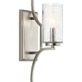 thumbnail image 1 of CintBllTer Lighting 44070NI One Light Wall Sconce from The Vara Collection, Brushed, 1 of 2