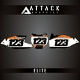 thumbnail image 2 of Attack Graphics Elite Number Plate Backgrounds for KTM 125 SX 2018, 2 of 3
