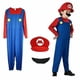 thumbnail image 1 of Disfraz de Super Mario Luigi Bros para niños, disfraz de disfraz Z, 1 of 1