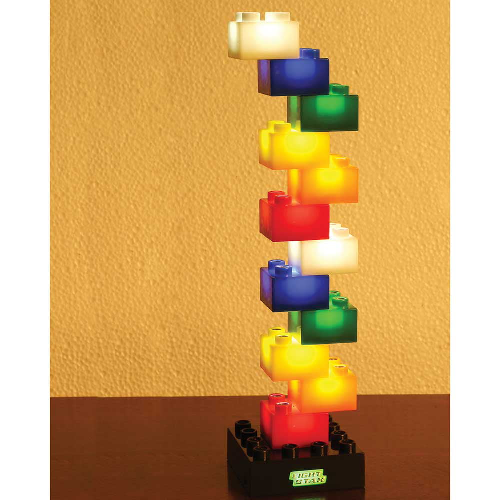 Light Stax LED Building Blocks Staxable Night Lamp 12 piece starter set 