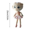 thumbnail image 2 of Italian Brainrot Cappuccina Ballerina Plush, Summer Kids Doll Toy, Soft Plushies Hugging Pillow Valentine Christmas Birthday Gifts for Kids Girlfriend Boyfriend, 2 of 4