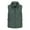 Green, variant on UAMVSH Corduroy Puffer Vest for Women Full Zip Sleeveless Warm Padded Waistcoat Stand Collar Outerwear