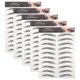 thumbnail image 2 of Eyebrow Tattoo Sticker 5 Sheets Temporary for Women Brown Eyebrow Enhancement Waterproof, 2 of 3