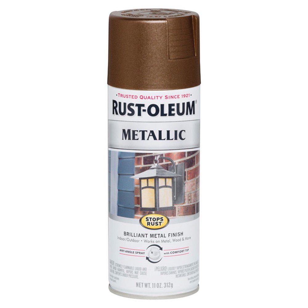 RustOleum Stops Rust Metallic Dark Copper Spray Paint 11 oz. Walmart