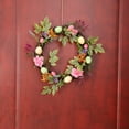 thumbnail image 3 of Easter Cross Wreath Hanging Easter Holiday Cross Seasonal Decor for Front Door, 3 of 9