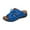Blue, variant on GHSOHS Womens Sandals Slippers Women's Slides Sandals Bohemia Flip Flops Goth Sandals Shoes Comfort Thick Soled Wedge Sandals Beach Bohemian Sandals Beach Sandal Orthopedic Sandals for Women,8.5
