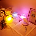 thumbnail image 4 of Moyic Lámpara de noche pequeña con forma de concha de perla, lámpara de noche luminosa, lámparas decorativas, luces LED con interruptor inferior, Iluminación y accesorios Azul Moyic HA026649-02, 4 of 6