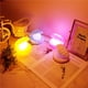 thumbnail image 4 of Cateissary Lámpara de noche pequeña con forma de concha de perla, lámpara de noche luminosa, lámparas decorativas, luces LED con interruptor Iluminación y accesorios Amarillo, 4 of 6