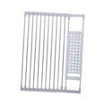 thumbnail image 4 of Roll up Dish Drying Rack Sink Drying Rack Dish Drainer Folding Dish Rack Kitchen 52cmx33cm, 4 of 7
