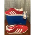 thumbnail image 1 of Ad-id-as Originals Gazelle Suede Sneakers 'Scarlet White' JI1534 Men's Size 11 New, 1 of 5