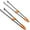 Orange, variant on ABPETE Pick Up Sticks,2 Pack Aluminum Rustproof Trash Grabber Garbage Picker Garden Leaf Cleaning Trash Tong Reaching Assist Tool for Elderly(Orange,34 in)