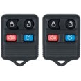 thumbnail image 1 of Keyless2Go New Replacement Shell Case and 4 Button Pad for Remote Key Fob with FCC CWTWB1U345 - Shell ONLY (2 Pack), 1 of 5