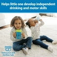 thumbnail image 6 of Dr. Brown's Milestones Straw to 360 Convertible Training Cups, Blue Green, 2-Pack, 6 of 11