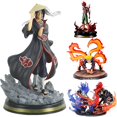 thumbnail image 2 of Naruto GK Action Doll Shippuden Anime Model Uchiha Itachi Akatsuki PVC Movable Statue Collectible Doll Figma Children's Toy Gao Jinjia LED, 2 of 2