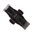 thumbnail image 4 of Watch Deployment Clasp, Watchband Buckle Clasp Easy To Install Black Stainless Steel Double Button  For Wristwatch Repair, 4 of 8