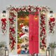 thumbnail image 5 of Decoraciones de Navidad Interior 35 X 79 Pulgadas Marco de Puerta de Navidad - Patrón de Santa Claus - Decoración de Puerta de Navidad - Decoración de Fiesta Del Festival, 5 of 6